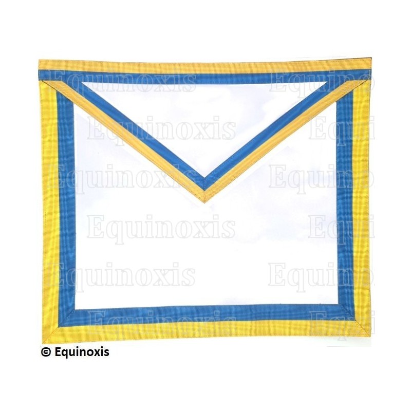 Masonic apron (satin) – Scottish Rite (AASR) – 20th degree – Ad Vitam Master – 1