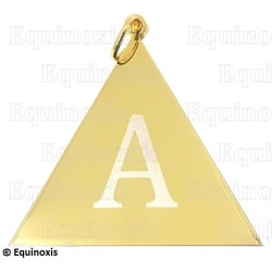 Masonic degree jewel – Scottish Rite (AASR) – 19th degree – Grand Pontife / Sublime Ecossais