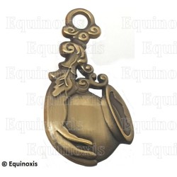 Masonic degree jewel – Scottish Rite (AASR) – 23rd degree – Chef du Tabernacle