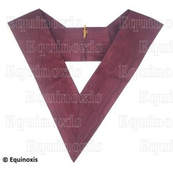Masonic collar – Scottish Rite (AASR) – 6th degree – Secrétaire Intime