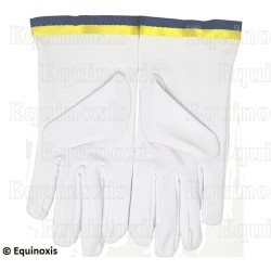 Gants maçonniques coton – Scottish Rite (AASR) – 24th degree – Size L