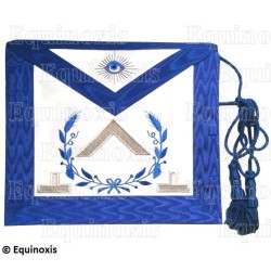 Masonic apron (leather) – York Rite – Worshipful Master – 1