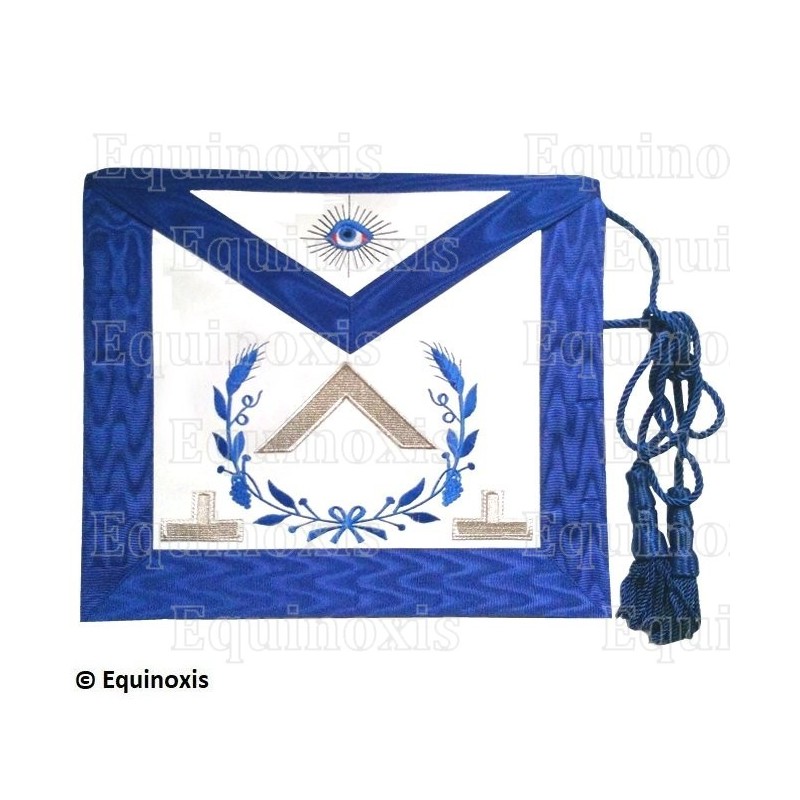 Masonic apron (leather) – York Rite – Worshipful Master – 1