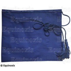 Tablier maçonnique en simili cuir – York Rite – Master Mason – Equerre et Compas + G