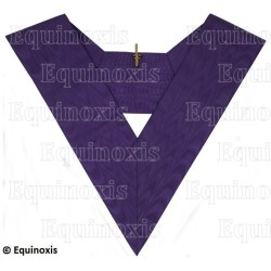 Masonic collar – York Rite – Passé Maître Immédiat – Purple