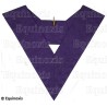 Masonic collar – York Rite – Passé Maître Immédiat – Purple