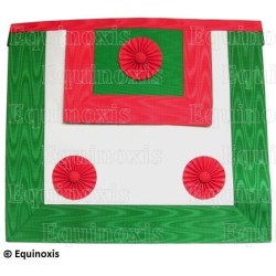 Masonic apron (leather) – RSR – Maître Ecossais de Saint André 