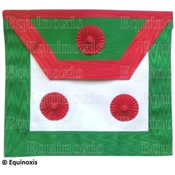 Masonic apron (leather) – RSR – Maître Ecossais de Saint André – GLTSO 