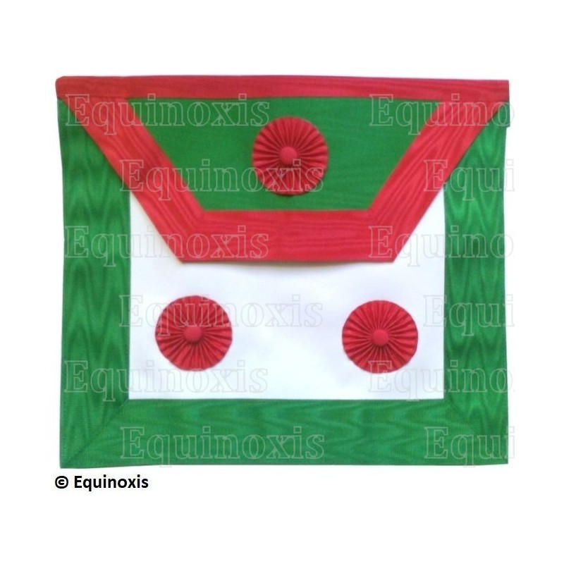 Masonic apron (leather) – RSR – Maître Ecossais de Saint André – GLTSO 