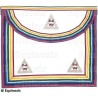 Masonic apron (leather) – Nautoniers – Vénérable Commandeur Noé