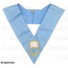 Masonic collar – Traditional French Rite – Orateur – Machine embroidery 