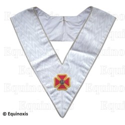 Masonic collar – Scottish Rite (AASR) – 31st degree – SCDF – Hand embroidery