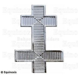 Metal cap cross – Knights Templar (KT) – Preceptory Cap Cross – Silver-plated