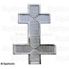 Metal cap cross – Knights Templar (KT) – Preceptory Cap Cross – Silver-plated