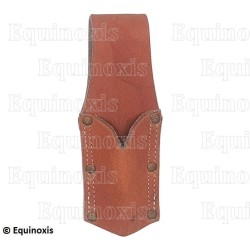 Leather sword holder – Leather sword holder marron pour épée fine