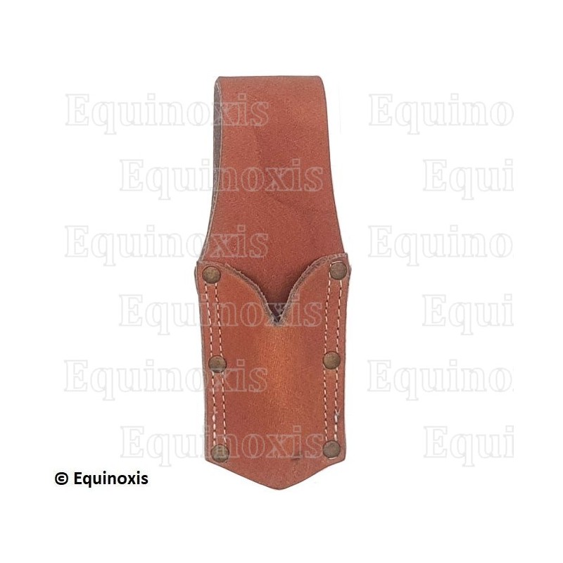 Leather sword holder – Leather sword holder marron pour épée fine
