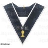 Masonic collar – Scottish Rite (AASR) – 30th degree – CKH – Grand Grade des Sceaux – Machine embroidery