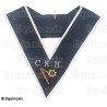 Masonic collar – Scottish Rite (AASR) – 30th degree – CKH – Grand Capitaine des Gardes – Machine embroidery