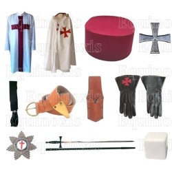 Masonic set – Knights Templar (KT) – Chevalier Templier – 2