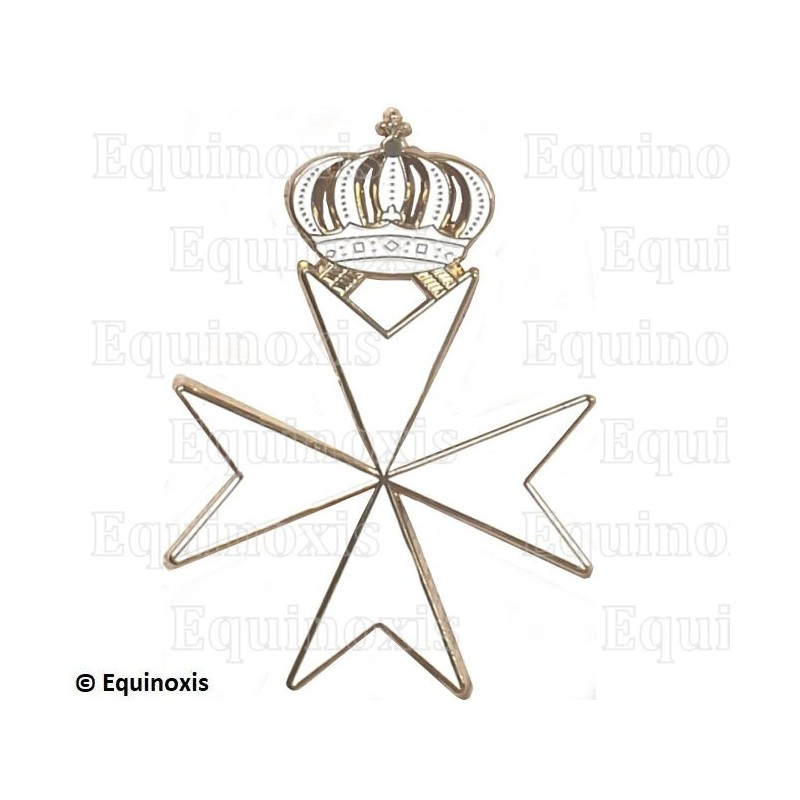Insigne de toque métal – Chevaliers de Malte (KM) – Prieur