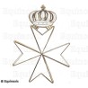Insigne de toque métal – Chevaliers de Malte (KM) – Prieur