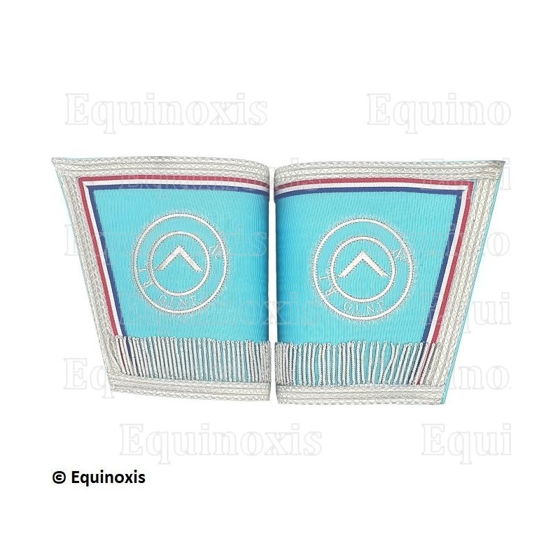 Gantelets Emulation – Worshipful Master – Machine embroidery 