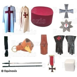 Masonic set – Knights Templar (KT) – Chevalier Templier – 2