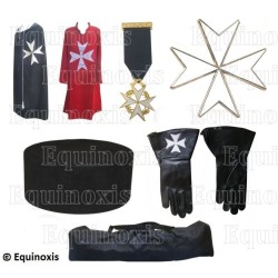 Ensemble maçonnique – Ordre maçonnique de Malte (KM) – Chevalier de Malte – 2