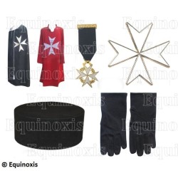 Ensemble maçonnique – Ordre maçonnique de Malte (KM) – Chevalier de Malte – 3