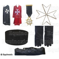 Ensemble maçonnique – Ordre maçonnique de Malte (KM) – Chevalier de Malte – 4