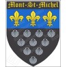 Regional magnet – Mont-St-Michel coat-of-arms magnet