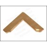 Masonic lapel pin – Set square – Gold