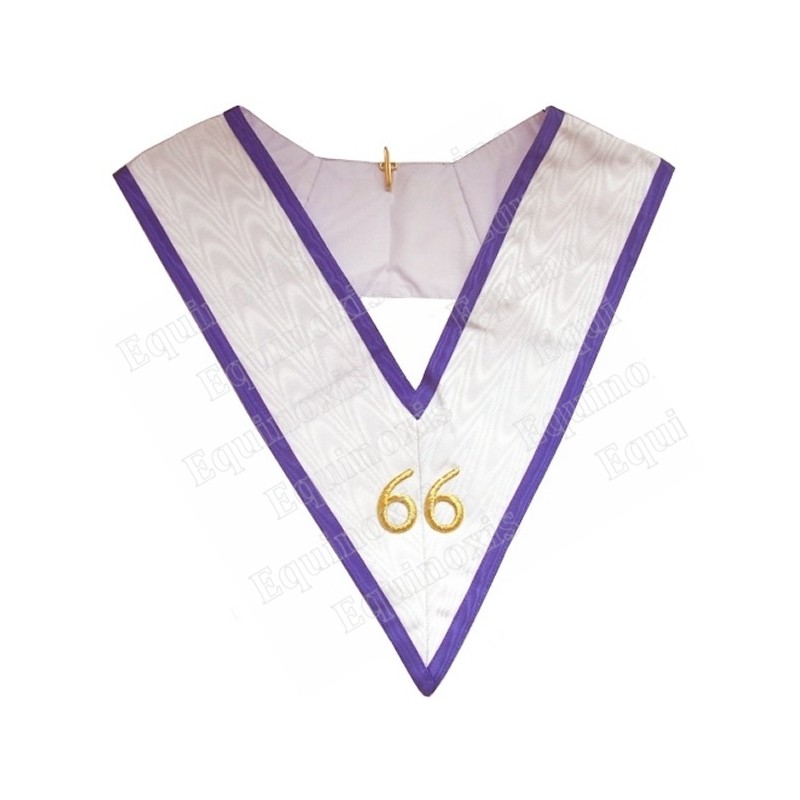 Masonic collar – Memphis-Misraim – 66th degree