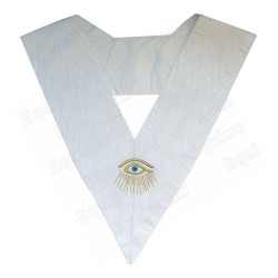 Masonic collar – Scottish Rite (ASSR) – 28th degree – Eye + rays