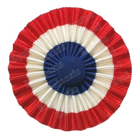 Vente grossiste de cocardes tricolores françaises - 60 mm