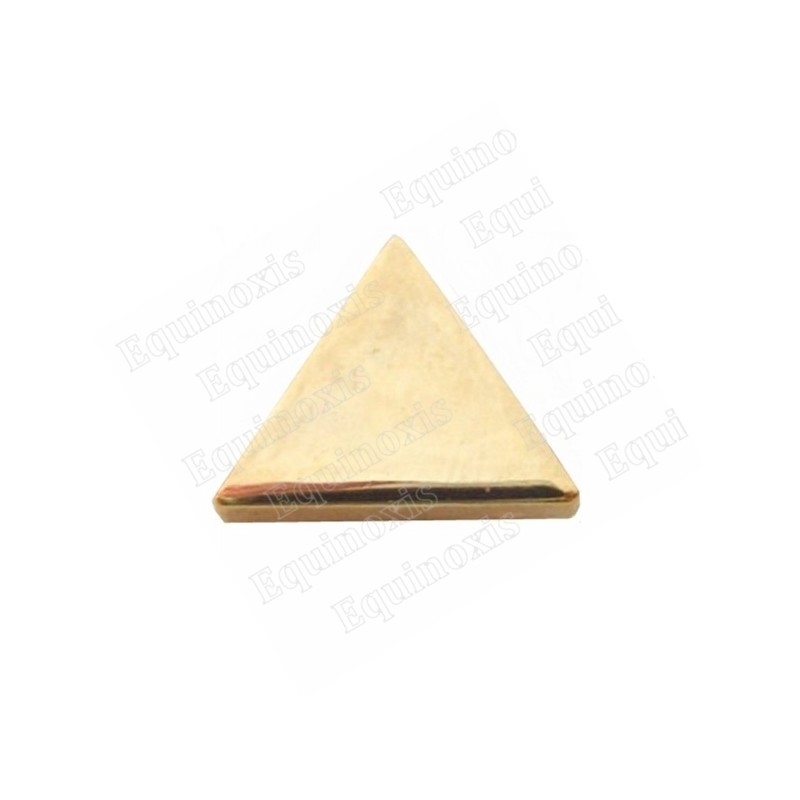 Masonic lapel pin – Triangle