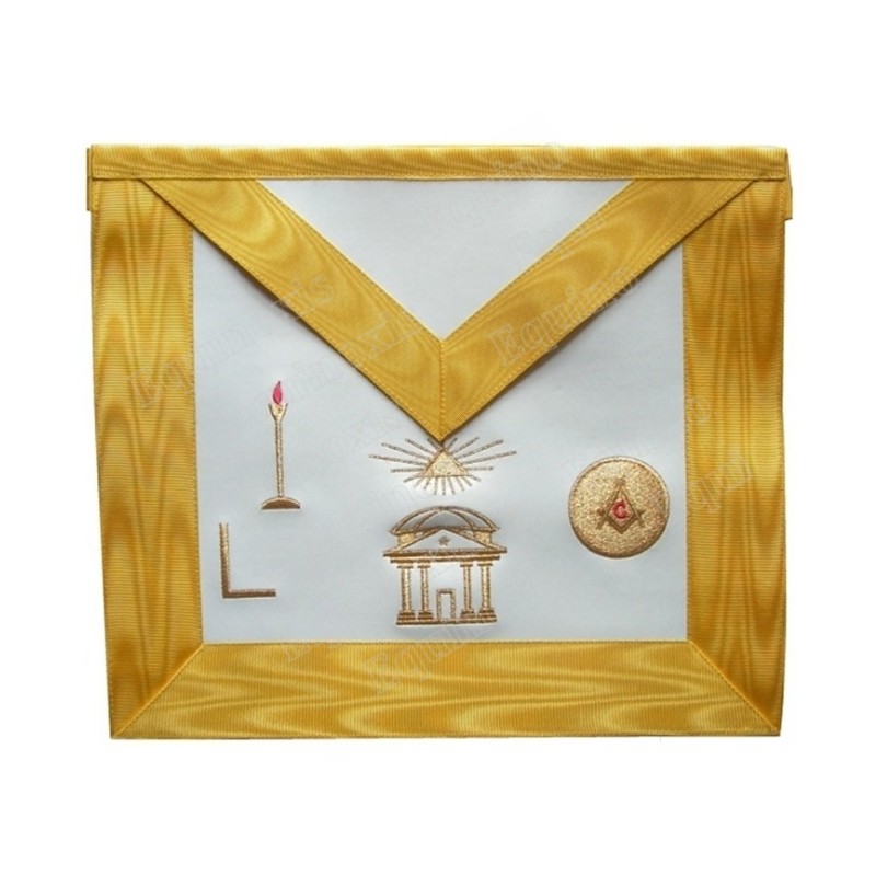Fake-leather Masonic apron – ASSR – 16th degree
