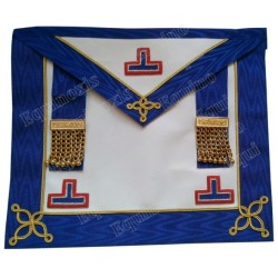 Leather Masonic apron – Craft Provincial Undress Regalia – Hand embroidery