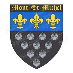 Regional magnet – Mont-St-Michel coat-of-arms magnet