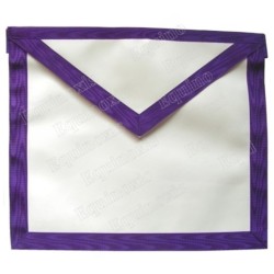 Leather Masonic apron – Memphis-Misraim – Fellow of the Craft