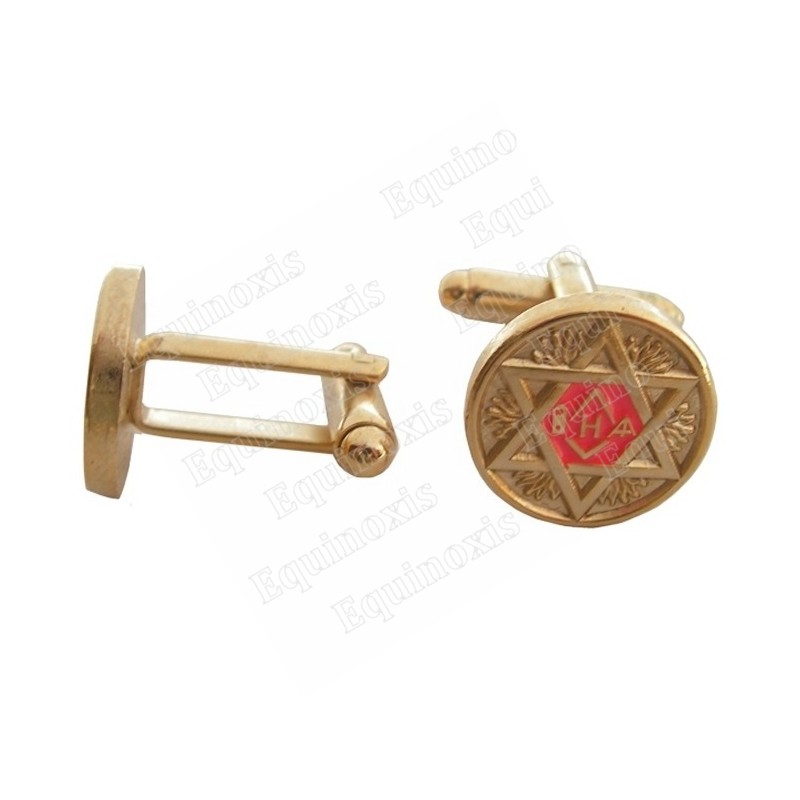 Masonic cuff-links – Croix de Maître Ecossais de Saint André