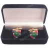 Masonic cuff-links with jewellery box – Royal Ark Mariners