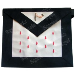 Leather Masonic apron – Scottish Rite (AASR) – 9th degree