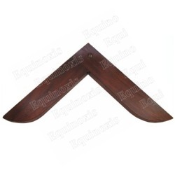 Wooden set square – Brown