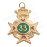 Commander's medal – AASR – 33rd degree