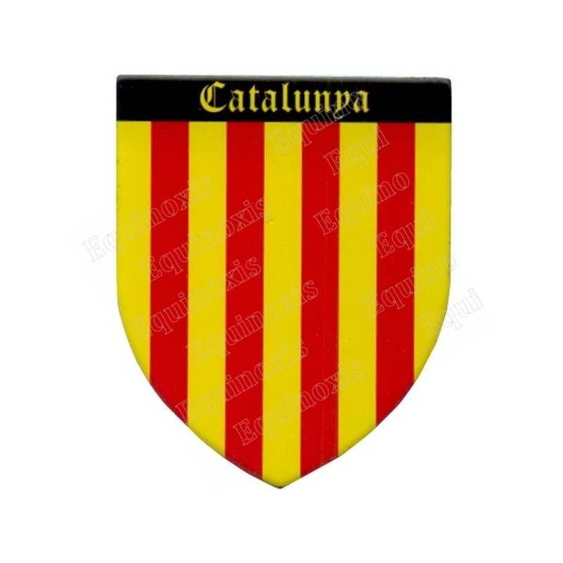 Regional magnet – Catalunya coat-of-arms magnet
