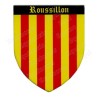 Regional magnet – Roussillon coat-of-arms magnet