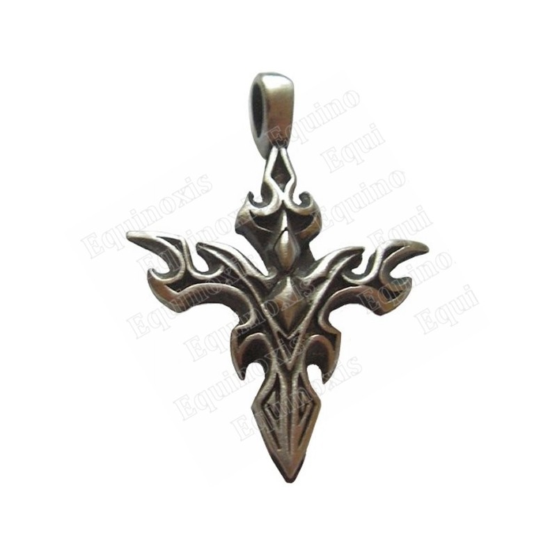 Gothic pendant – Flaming blade