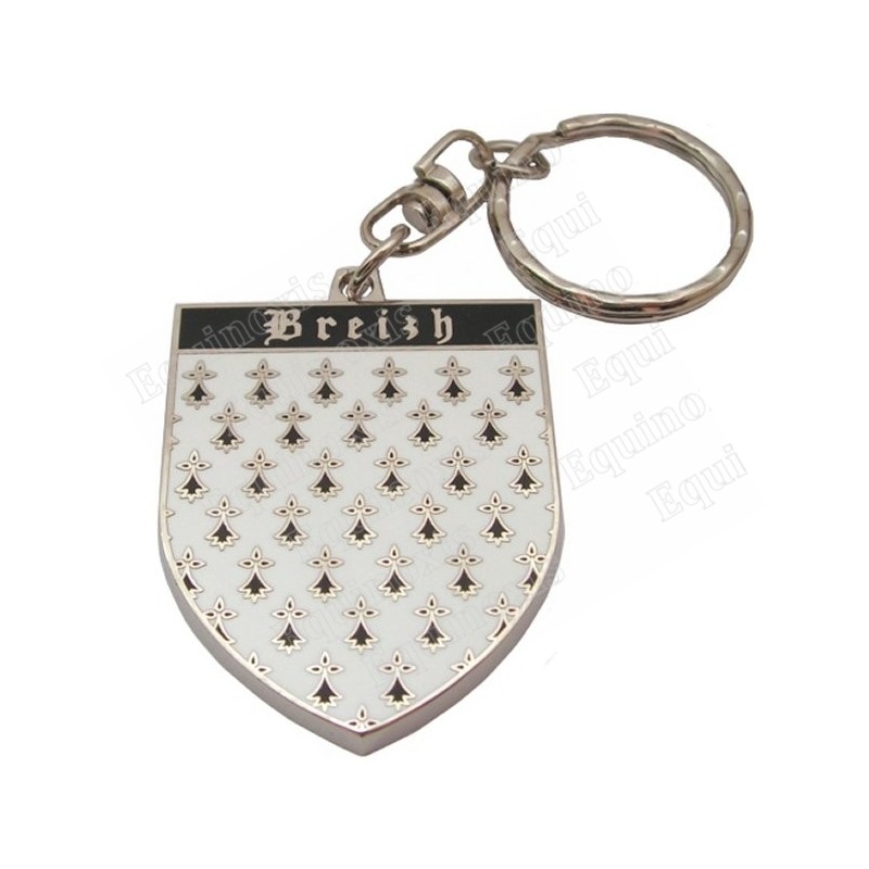 Regional keyring – Brittany coat-of-arms – Breizh