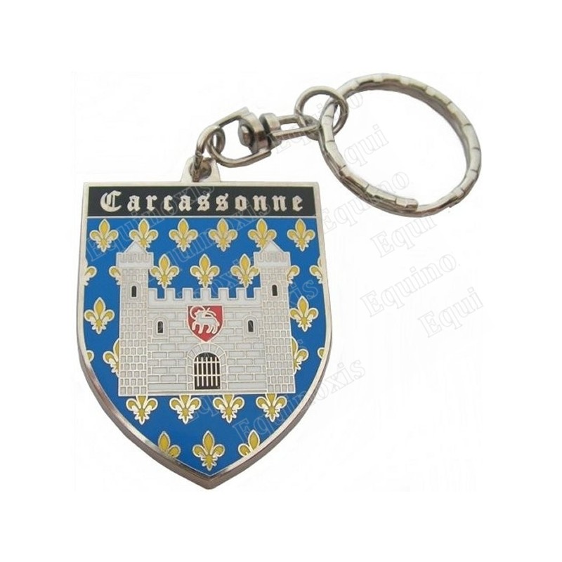Regional keyring – Cité de Carcassonne coat-of-arms
